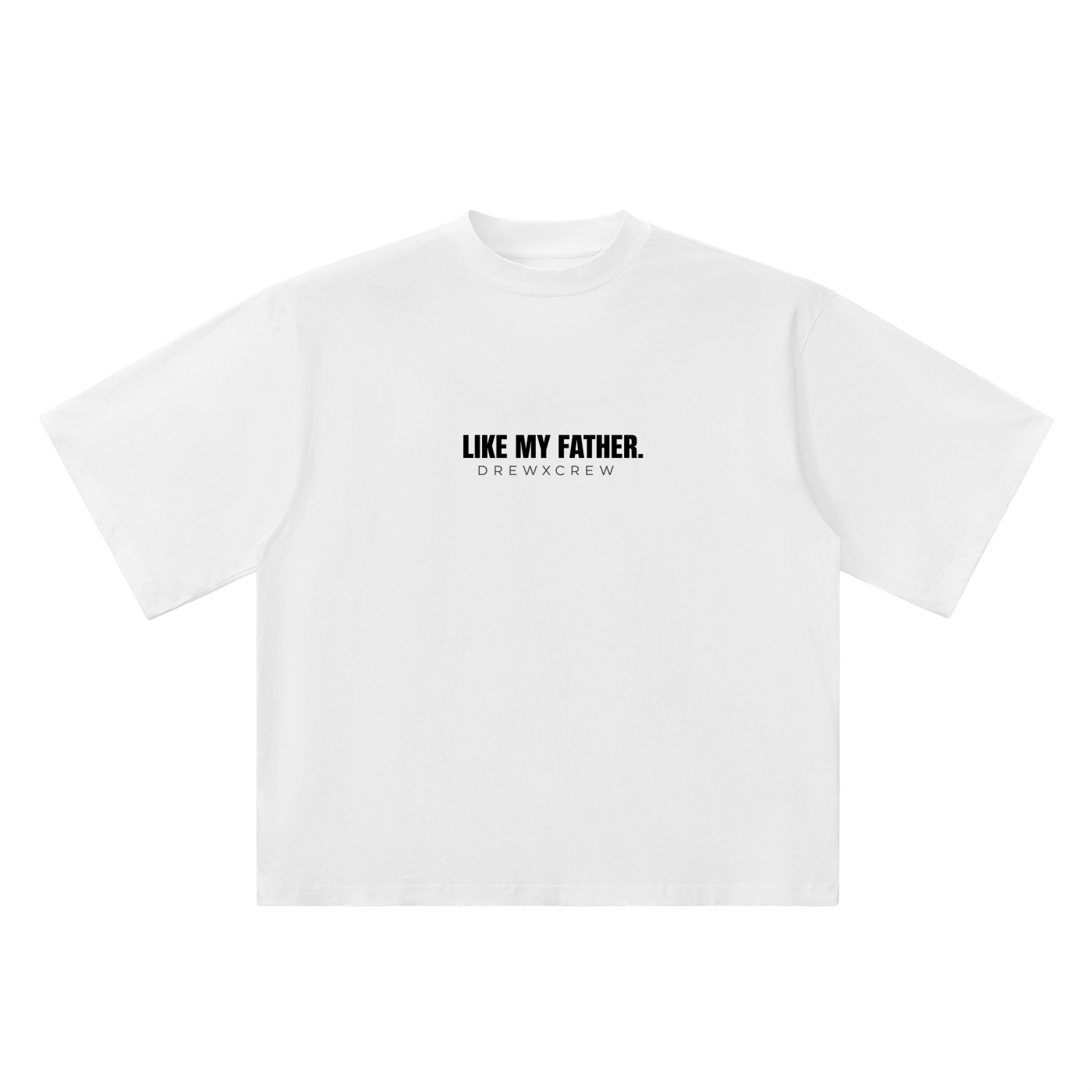 DREWXCREW —Oversized Drop Shoulder T-Shirt