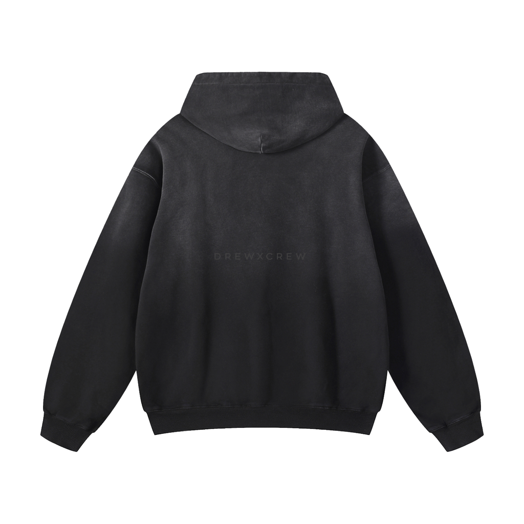 DREWXCREW —Heavyweight Sunfade Oversized Hoodie
