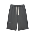 DREWXCREW—Relaxed Drawstring Three-quarter Sweatpants