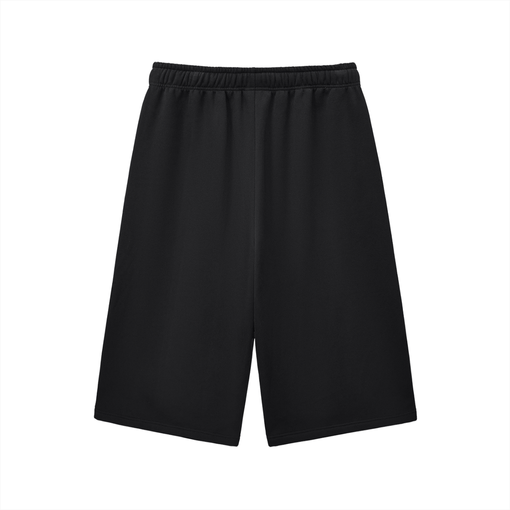 DREWXCREW —Relaxed Drawstring Three-quarter Sweatpants