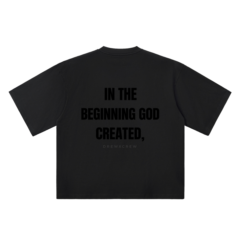 DREWXCREW —Oversized Drop Shoulder T-Shirt